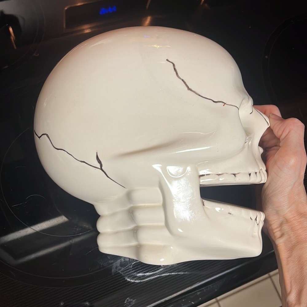 🌺Handmade skeleton head - Picture 6 of 10